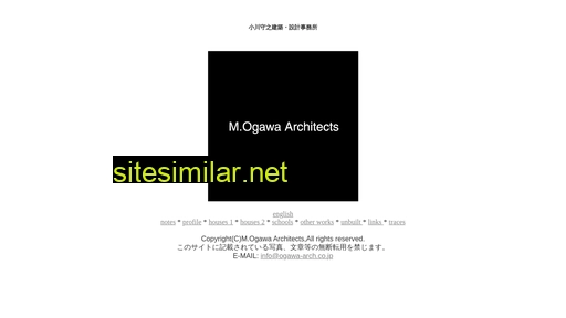 ogawa-arch.co.jp alternative sites