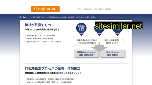 origination.co.jp alternative sites