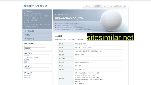 petagoras.co.jp alternative sites