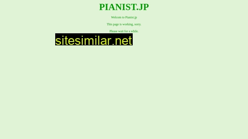 Pianist similar sites