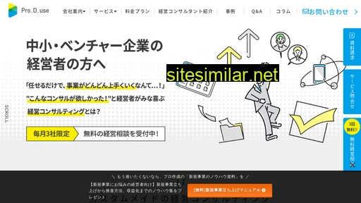 pro-d-use.jp alternative sites