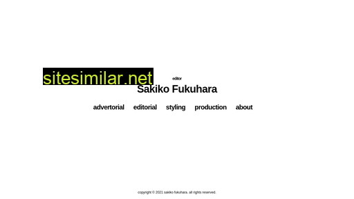 Sakikofukuhara similar sites