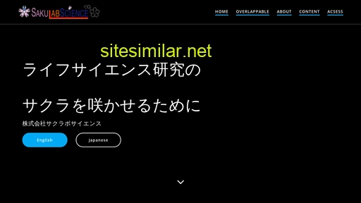 sakulab-sci.co.jp alternative sites