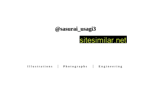 Sasurai-usagi3 similar sites