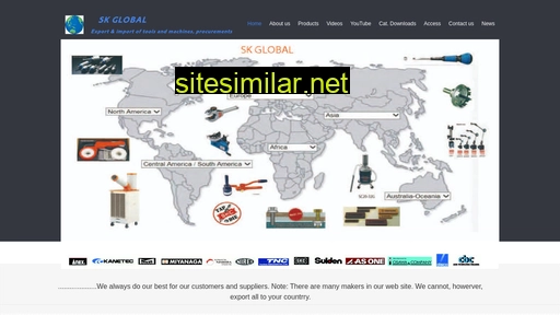 Skglobal similar sites
