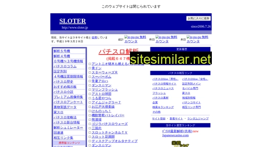 sloter.jp alternative sites