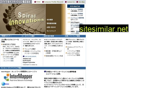 spiral-inno.co.jp alternative sites