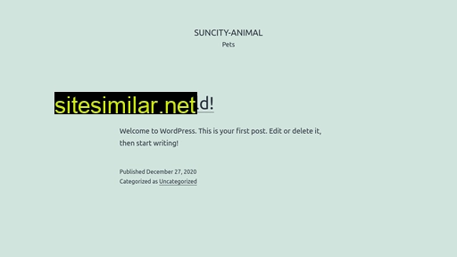 suncity-animal.jp alternative sites