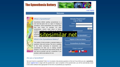 Synesthete similar sites
