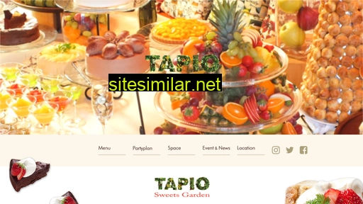 tapio-sweetsgarden.jp alternative sites