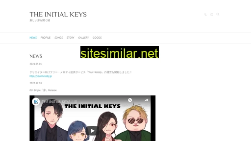 theinitialkeys.jp alternative sites
