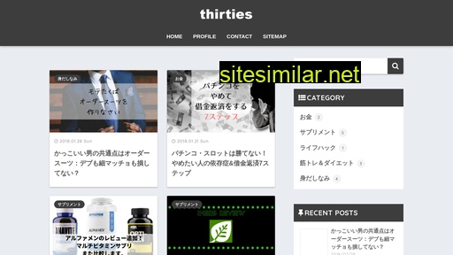 thirties.jp alternative sites