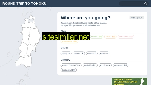 Tohokuregion similar sites