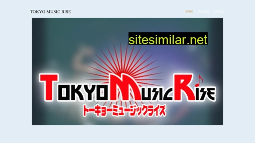 tokyomusicrise.jp alternative sites