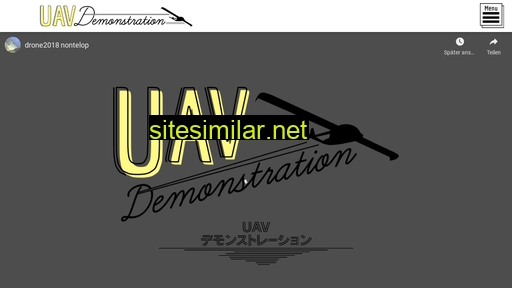 Uav-demonstration similar sites