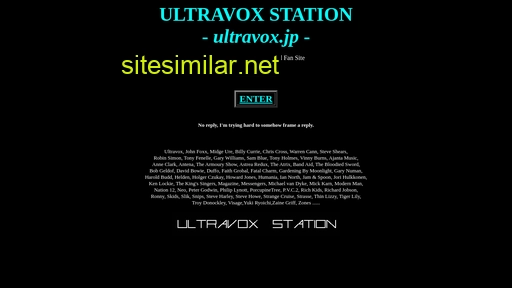 ultravox.jp alternative sites