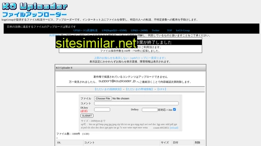 up8.kouploader.jp alternative sites