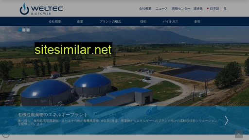 weltec-biopower.jp alternative sites