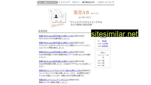 Yamamotosoftware similar sites