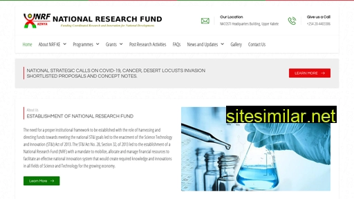 researchfund.go.ke alternative sites