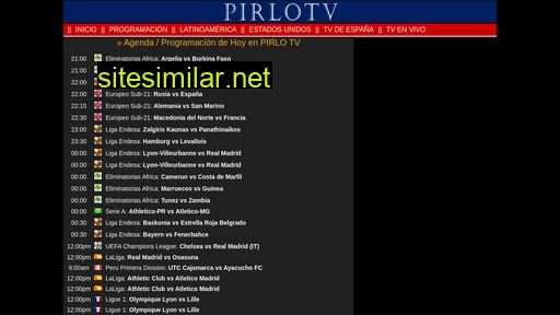 Pirlotv similar sites