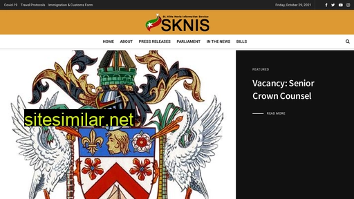 sknis.gov.kn alternative sites