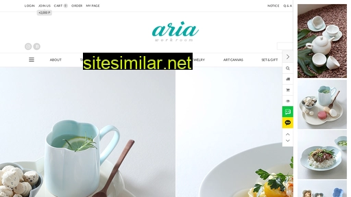 ariaworkroom.kr alternative sites