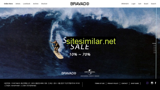 bravado.co.kr alternative sites