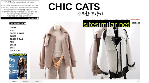 chiccats.co.kr alternative sites
