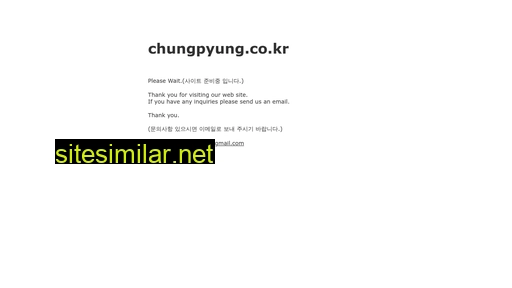 chungpyung.co.kr alternative sites