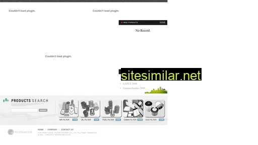 Filtermaster similar sites