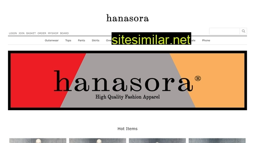 Hanasora similar sites
