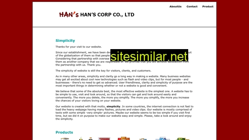 Hanscorp similar sites