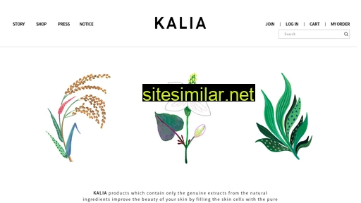 kalia.co.kr alternative sites