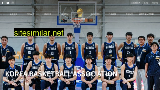 Koreabasketball similar sites