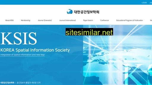 ksgis.or.kr alternative sites
