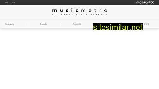 Musicmetro similar sites