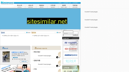 sungwhang.co.kr alternative sites