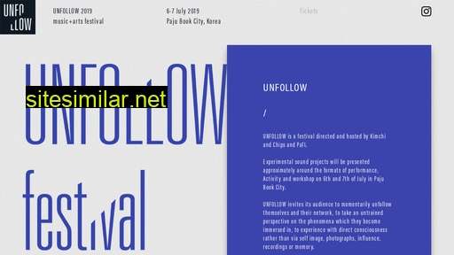 unfollow.kr alternative sites