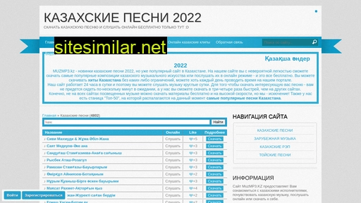muzmp3.kz alternative sites
