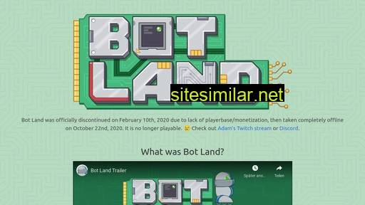 bot.land alternative sites