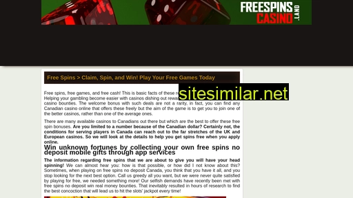 freespins-casino.land alternative sites