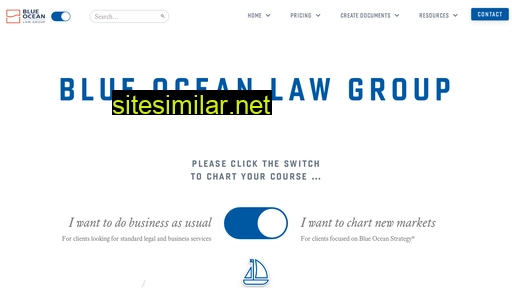 blueocean.law alternative sites