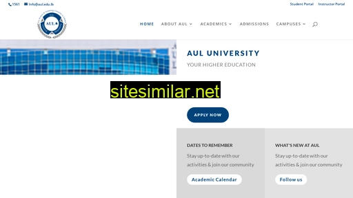 aul.edu.lb alternative sites