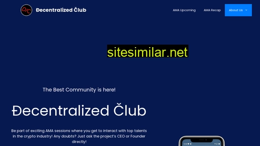 decentralizedclub.live alternative sites