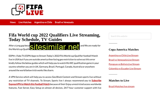 fifafootballworldcup.live alternative sites