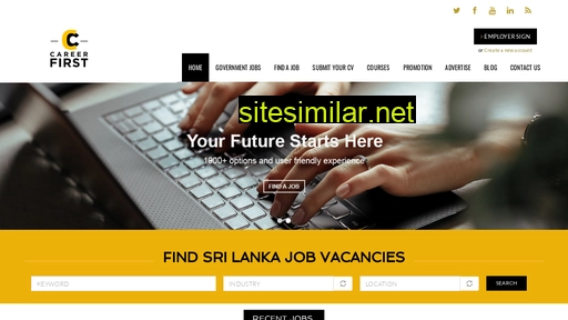 careerfirst.lk alternative sites
