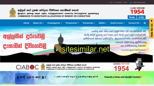 ciaboc.gov.lk alternative sites