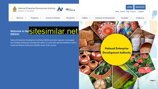 neda.gov.lk alternative sites