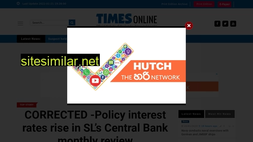 timesonline.lk alternative sites